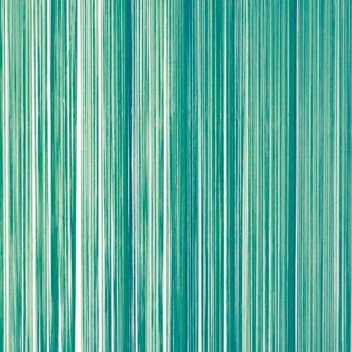 Draadjesgordijn Zeegroen 100x250cm 1 Draadjesgordijn Zeegroen 100x250cm