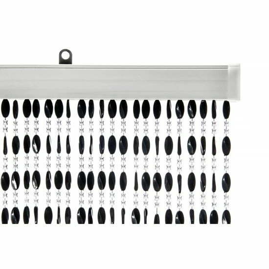 Kralengordijn Charlotte 90x220cm Zwart (79 Strengen) 2 Kralengordijn Charlotte 90x220cm Zwart (79 Strengen) - Afbeelding 2