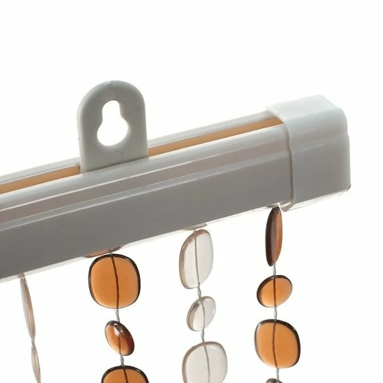 Kralengordijn Pailletten Bruin 90x200cm (49 Strengen) 2 Kralengordijn Pailletten Bruin 90x200cm (49 Strengen) - Afbeelding 2