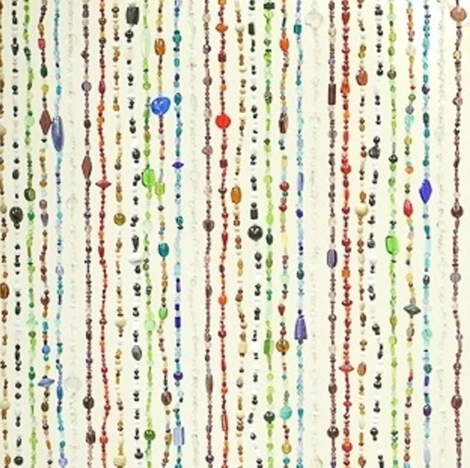 Glaskralengordijn Oosters (Oriental Mix Glaskralen) 1 Glaskralengordijn Oosters (Oriental Mix Glaskralen)