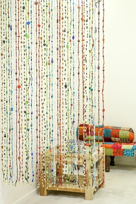 Glaskralengordijn Oosters (Oriental Mix Glaskralen) 2 Glaskralengordijn Oosters (Oriental Mix Glaskralen) - Afbeelding 2