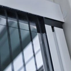 Plisséhordeur DUO Voor Schuifpui Of Openslaande Tuindeuren (Op Maat) 9 Plisséhordeur DUO Voor Schuifpui Of Openslaande Tuindeuren (Op Maat) -Vliegengordijnkopen Winkel 1972827717 2