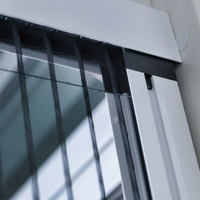 Plisséhordeur DUO Voor Schuifpui Of Openslaande Tuindeuren (Op Maat) 5 Plisséhordeur DUO Voor Schuifpui Of Openslaande Tuindeuren (Op Maat) - Afbeelding 5