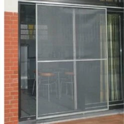 Schuifpui Hor / Veranda Hordeur Wit (150x220cm Max)