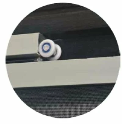 Schuifpui Hor / Veranda Hordeur Wit (150x220cm Max) 2 Schuifpui Hor / Veranda Hordeur Wit (150x220cm Max) - Afbeelding 2