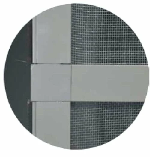 Schuifpui Hor / Veranda Hordeur Wit (150x220cm Max) 4 Schuifpui Hor / Veranda Hordeur Wit (150x220cm Max) - Afbeelding 4