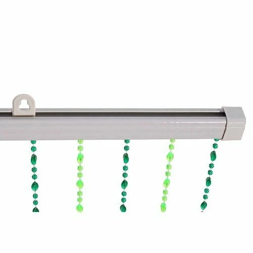 Kralengordijn Druppel Groen 90x200cm 4 Kralengordijn Druppel Groen 90x200cm - Afbeelding 4