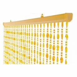 Kralengordijn Parels Honing 90x200cm (30 Strengen) 5 Kralengordijn Parels Honing 90x200cm (30 Strengen) -Vliegengordijnkopen Winkel 1974174552