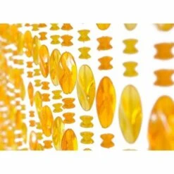 Kralengordijn Parels Honing 90x200cm (30 Strengen) -Vliegengordijnkopen Winkel 1974174555 1