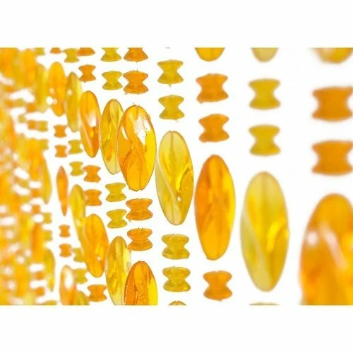 Kralengordijn Parels Honing 90x200cm (30 Strengen) 3 Kralengordijn Parels Honing 90x200cm (30 Strengen) - Afbeelding 3