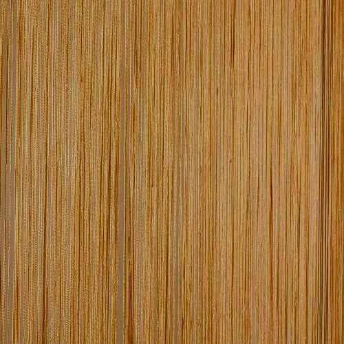 Draadjesgordijn Champagne Goud 100x250cm 1 Draadjesgordijn Champagne Goud 100x250cm