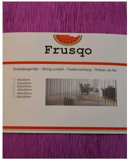 Draadjesgordijn Violet 90x200cm 2 Draadjesgordijn Violet 90x200cm - Afbeelding 2
