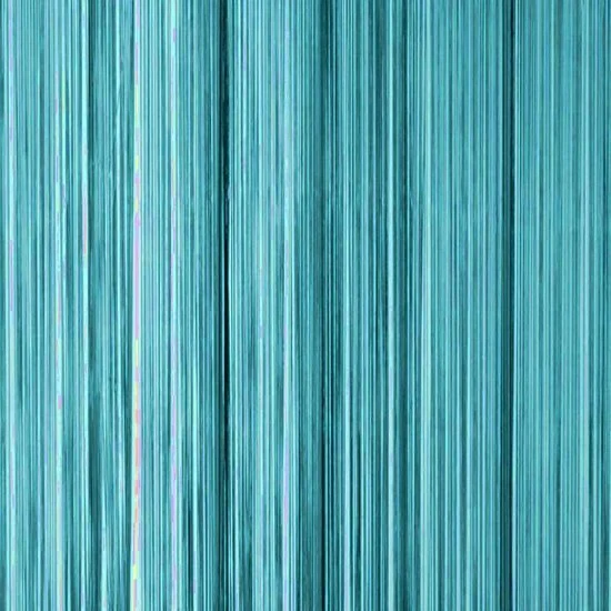 Draadjesgordijn Turquoise 100x250cm 1 Draadjesgordijn Turquoise 100x250cm