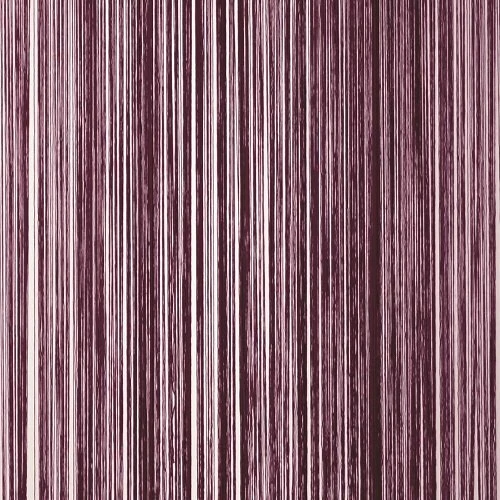 Draadjesgordijn Aubergine 100x250cm 1 Draadjesgordijn Aubergine 100x250cm