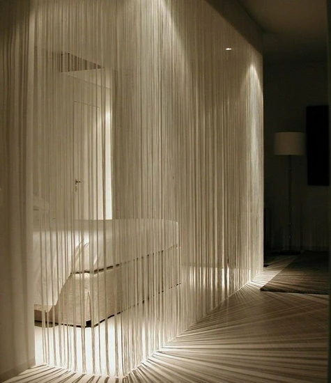 Draadjesgordijn Beige 500x300cm 2 Draadjesgordijn Beige 500x300cm - Afbeelding 2