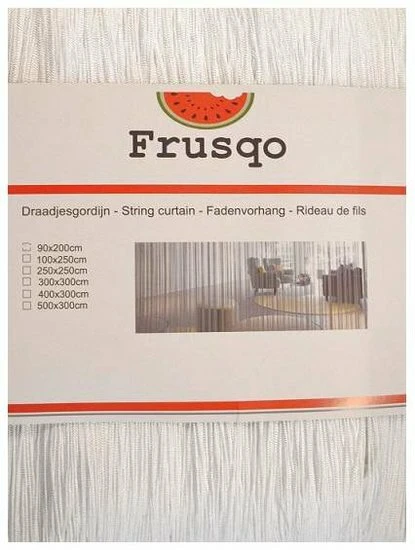 Draadjesgordijn Wit 300x300cm 2 Draadjesgordijn Wit 300x300cm - Afbeelding 2