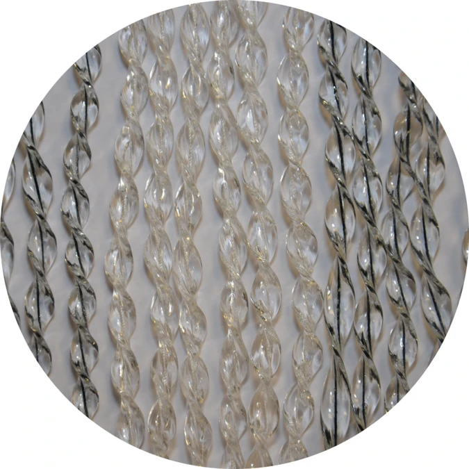 Fabrieksverkoop: Vliegengordijn Twist Noir 100x220cm 1 Fabrieksverkoop: Vliegengordijn Twist Noir 100x220cm