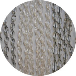 Fabrieksverkoop: Vliegengordijn Twist Noir 100x220cm