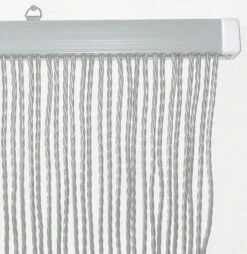 Fabrieksverkoop: Vliegengordijn Swing Grijs 100x220cm -Vliegengordijnkopen Winkel 1979361483