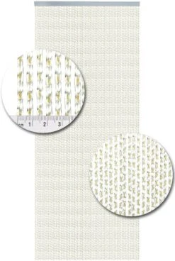 Vliegengordijn Luxe Lucca Geel 92x210cm -Vliegengordijnkopen Winkel 1979361585