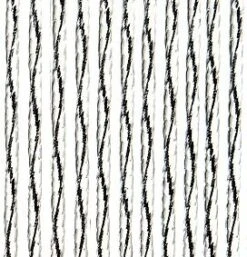 Vliegengordijn Luxe Milano Zwart 92x210cm