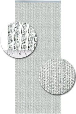 Vliegengordijn Luxe Venetië Transparant 100x240cm 3 Vliegengordijn Luxe Venetië Transparant 100x240cm -Vliegengordijnkopen Winkel 1979361669 1