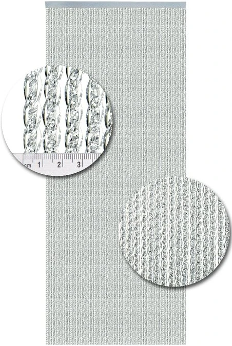 Vliegengordijn Luxe Venetië Transparant 100x240cm 2 Vliegengordijn Luxe Venetië Transparant 100x240cm - Afbeelding 2