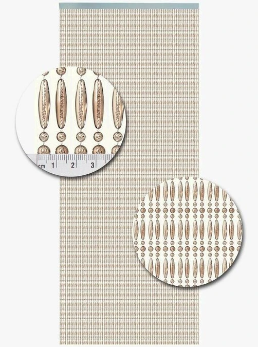 Vliegengordijn Kralen Op Maat: Recht Champagne 2 Vliegengordijn Kralen Op Maat: Recht Champagne - Afbeelding 2