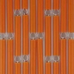 Vliegengordijn Op Maat: Hulzen Verspringen Oranje (bouwpakket)