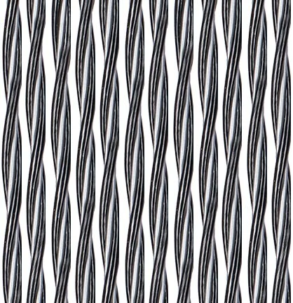 Vliegengordijn Op Maat: Monza Zwart/zilver 1 Vliegengordijn Op Maat: Monza Zwart/zilver