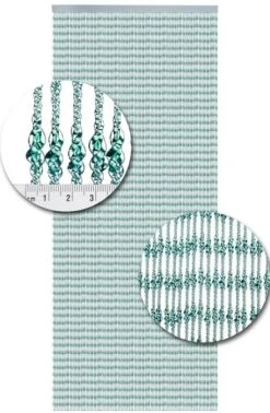 Vliegengordijn Op Maat: Pisa Zeegroen -Vliegengordijnkopen Winkel 1979361960