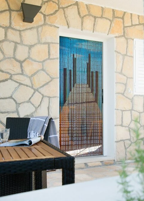 Vliegengordijn Bamboe Steiger In Zee 90x200cm 3 Vliegengordijn Bamboe Steiger In Zee 90x200cm - Afbeelding 3