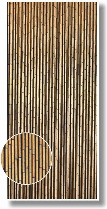 Bamboe Vliegengordijn Saigon Naturel 90x200cm (90 Strengen) 2 Bamboe Vliegengordijn Saigon Naturel 90x200cm (90 Strengen) - Afbeelding 2