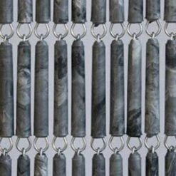 Vliegengordijn Op Maat: Hulzen Grijs Gevlekt (bouwpakket)