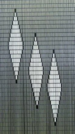 Vliegengordijn Op Maat: 3 Ruiten Wit (bouwpakket)