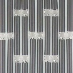 Vliegengordijn Op Maat: Hulzen Verspringen Antraciet (bouwpakket)