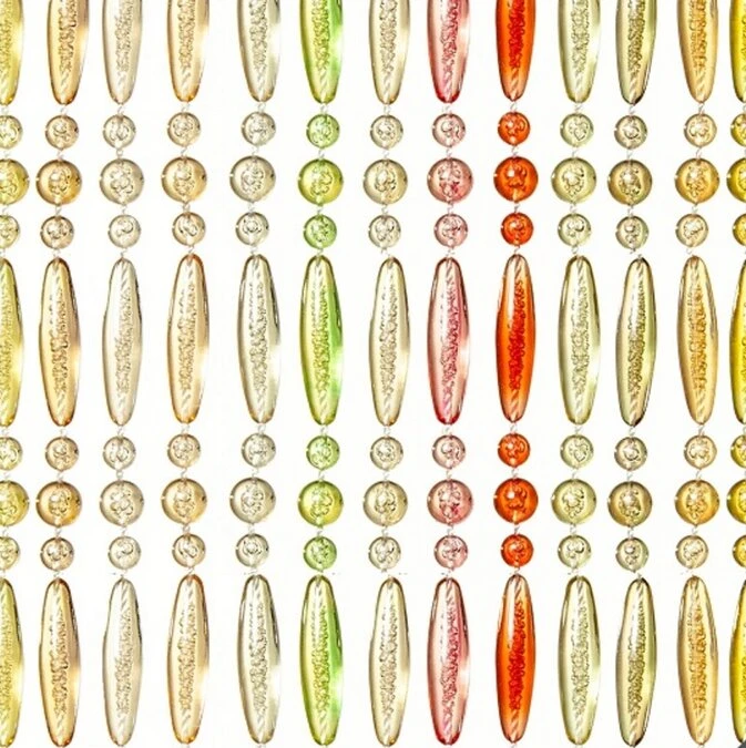 Vliegengordijn Kralen Op Maat: Recht Kleurenmix 1 Vliegengordijn Kralen Op Maat: Recht Kleurenmix