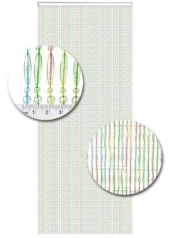 Vliegengordijn Kralen Op Maat: Recht Multi Kleuren -Vliegengordijnkopen Winkel 1979362422 2