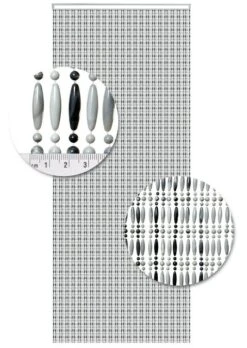 Vliegengordijn Kralen Op Maat: Recht Grijs/wit Gevlamd 3 Vliegengordijn Kralen Op Maat: Recht Grijs/wit Gevlamd -Vliegengordijnkopen Winkel 1979362434 1