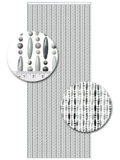 Vliegengordijn Kralen Op Maat: Verspringen Grijs/wit Gevlamd 3 Vliegengordijn Kralen Op Maat: Verspringen Grijs/wit Gevlamd -Vliegengordijnkopen Winkel 1979362440 4