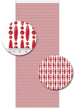 Vliegengordijn Kralen Op Maat: Verspringen Rood 3 Vliegengordijn Kralen Op Maat: Verspringen Rood -Vliegengordijnkopen Winkel 1979362461 2