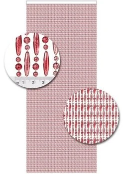 Vliegengordijn Kralen Op Maat: Verspringen Roze Transparant -Vliegengordijnkopen Winkel 1979362473 2