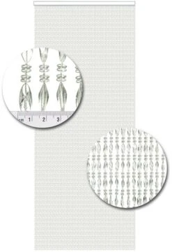 Vliegengordijn Kralen Op Maat: Chios Transparant -Vliegengordijnkopen Winkel 1979362521 2