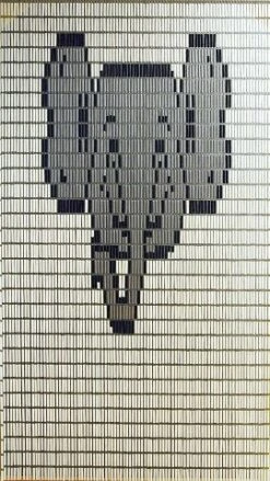 Vliegengordijn Op Maat: Olifantskop (bouwpakket)