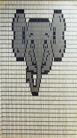 Vliegengordijn Op Maat: Olifantskop (bouwpakket) 1 Vliegengordijn Op Maat: Olifantskop (bouwpakket)