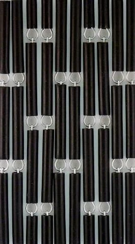 Vliegengordijn Op Maat: Hulzen Verspringen Zwart (bouwpakket) 2 Vliegengordijn Op Maat: Hulzen Verspringen Zwart (bouwpakket) - Afbeelding 2