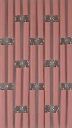 Vliegengordijn Op Maat: Hulzen Roze Verspringen (bouwpakket) -Vliegengordijnkopen Winkel 1979362617 3