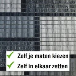 Vliegengordijn Op Maat: Combi Hulzen (bouwpakket)