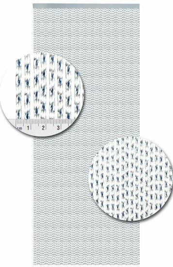 Vliegengordijn Op Maat: Luxe Lucca Blauw 2 Vliegengordijn Op Maat: Luxe Lucca Blauw - Afbeelding 2