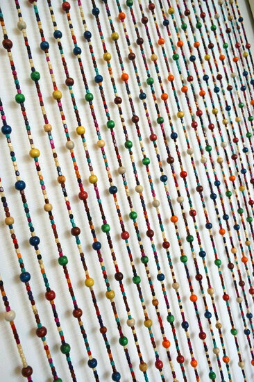 Kralengordijn Bubble Gum Vliegengordijn Kralen 90x230cm 2 Kralengordijn Bubble Gum Vliegengordijn Kralen 90x230cm - Afbeelding 2